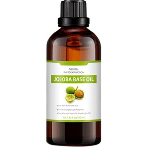 100ML JOJOBA Base Oil Body Massage Oil Natural Essential Oils for Fragrance Relieve Stress Massage Body