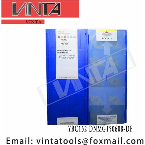 Free shipping high quality 10pcs/lots YBC152 YBC251 DNMG150608-DF cnc carbide turning inserts