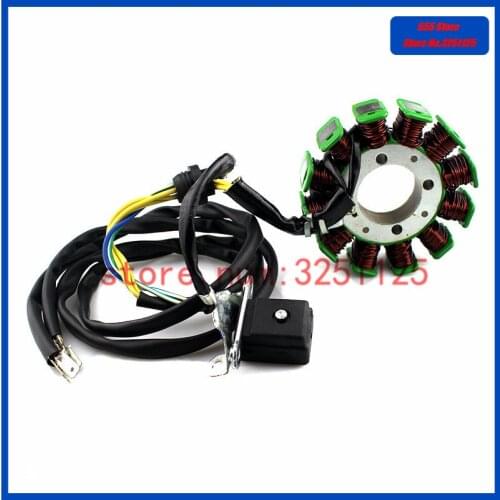 CG125-12 5 wire motorcycle scooter inner rotor kit ignition stator magneto coil Fits for Honda 125cc CG 125 ZJ125 in 12 pole