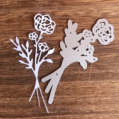 Flower Craft metal cutting dies cut die mold Scrapbook paper craft knife mould blade punch stencils dies