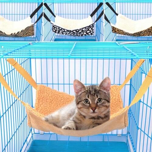 Kitten Hammock Cat Thicken Warm Cotton Nest Hanging Sleeping Bag Pet Supplies Cat Beds Pet Nest