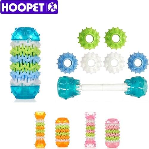 HOOPET Dog Toys Teeth Toy Teddy Puppies Middle Large Dogs Interactive Pet Product Rubber