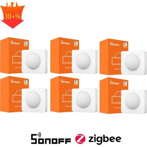 SONOFF-Sensor SNZB-03 Zigbee DIY MINI Smart Motion Sensor,Anti-Theft Security,Notification Via eWeLink ,Support SONOFF ZBBridge