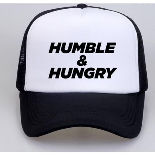 Humble & Hungry Dad Hat summer Mesh Trucker cap Adjustable sports Baseball Cap hip hop Men women brand hats bone