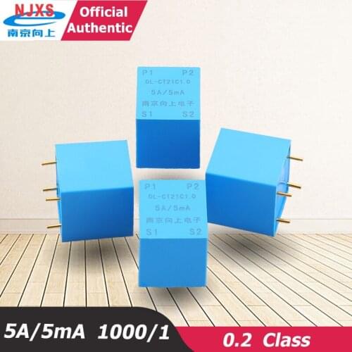 Built in busbar currnet transformer DL-CT21C series Small Micro Precision AC Current Transformer 5a Pcb Mount
