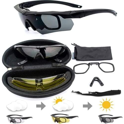 Mens Polarized Military Tactical Glasses Shooting protective Goggles Bicycle Riding sunglasses women mountaineer sports Eyewear