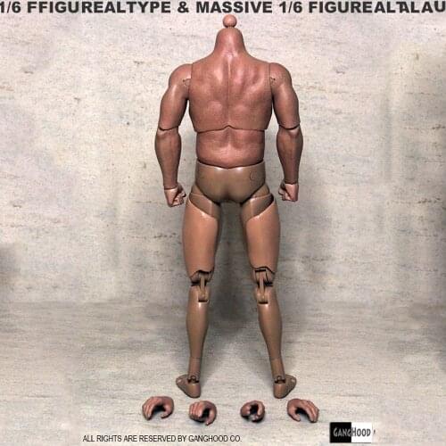 New Arrival 1/6 Soldier GANGHOOD Muscular and strong soldier body suitable for villains Arnold and other dolls