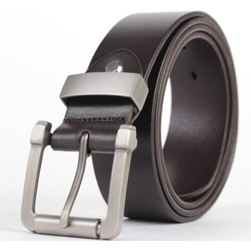 New high quality brand designer mens belt luxury style leather belts cowboy Alloy buckle Jeans pants Casual Waist male strap