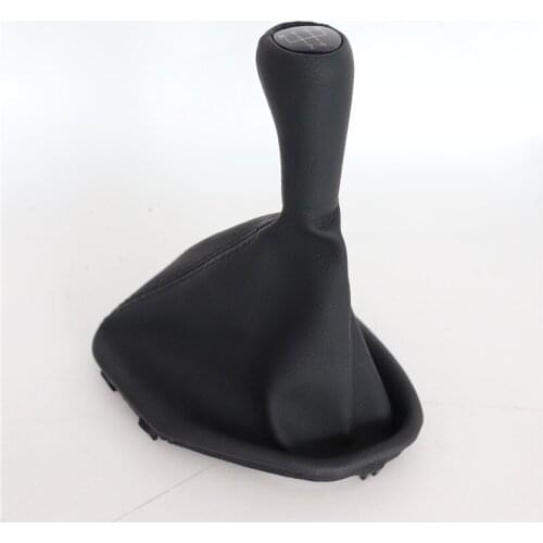 5 Speed 6 Speed Car Shift Knob For BMW E39 Left Hand Driving LHD Gear Lever Knob With Leather Boot With M Logo