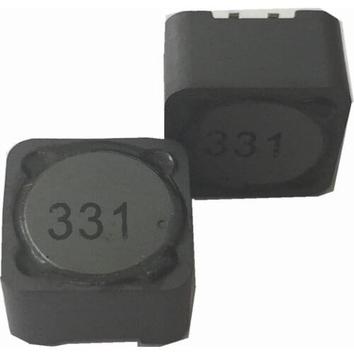 Wholesale 330uH 12X12X7mm chip power inductor 0.47''X0.47''X0.28'' surface mount inductor fixed inductor,1500pcs/lot