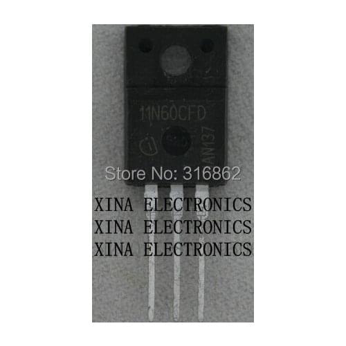 SPA11N60CFD 11N60CFD 11A 600V TO-220F ROHS ORIGINAL 10PCS/lot Free Shipping Electronics composition kit