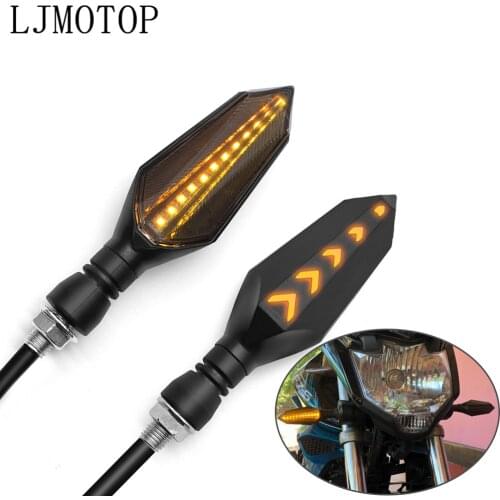 Flasher Motorcycle Front Rear Signal Lamp LED For Honda Grom Cb190r Cbr250r Yamaha Fz1 Fz6 Ybr 125 Bmw F800r Turn Signal Lights