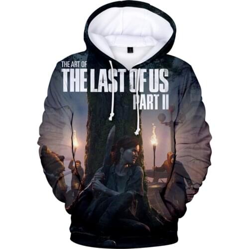 Harajuku Men Women Kpop Hoodie 3D Pullovers MenHoody Boys Sweatshirt Sportswear The Last of Us Part 2 Casual Clothes Oversized