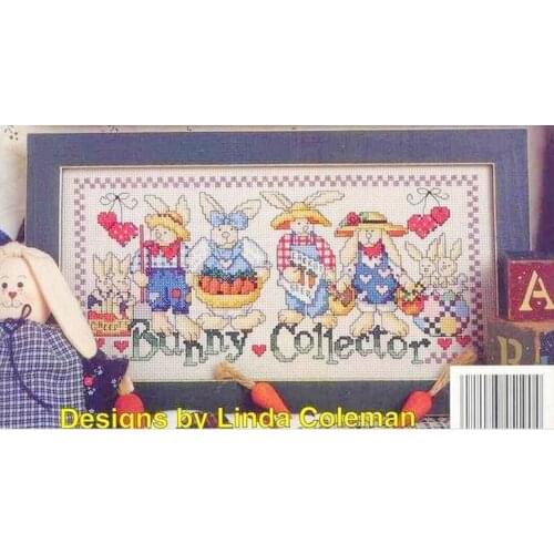 Gold Collection Lovely Counted Cross Stitch Kit Hare Rabbit Bunny Collector Collection Animal Pet