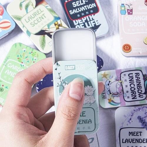 1PC Portable Case Solid Balm Mild Long Lasting Aroma Deodorant Fragrance Body Antiperspirant Perfume Fragrances Women Men Solid