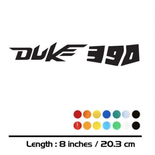 2 X New Sales motorcycle bike Fuel tank Wheels Fairing notebook Luggage helmet MOTO Sticker decals For KTM DUKE 390 DUKE390