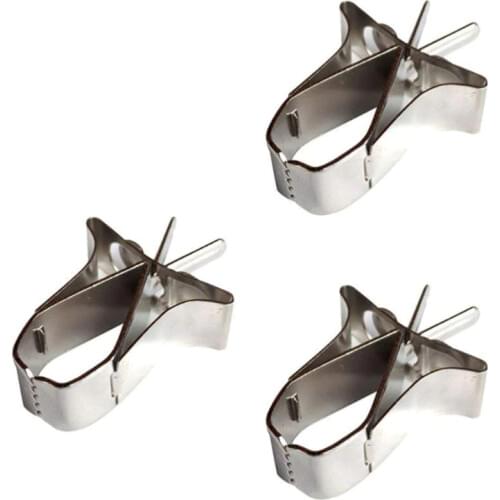 3 Pcs Birds Food Holder Pet Parrot Feeding Fruit Vegtable Clip Feeder Device Pin