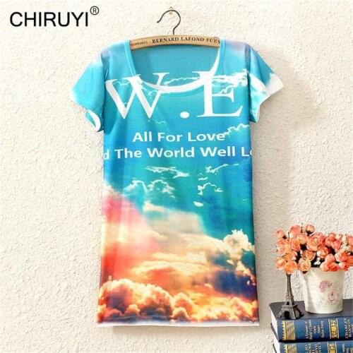 Женские свободные футболки CHIRUYI China At AliExpress