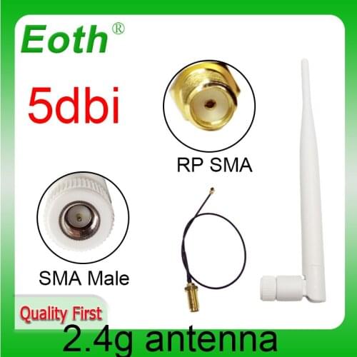 Wifi antenna antena 2.4g cellular booster car para modem sma hf telephone longo alcance signal router lte gsm wi-fi carro