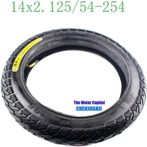 HOT SALE Good Quality 14 X 2.125 / 54-254 Tire fits Many Gas Electric Scooters and e-Bike 14X2.125 gas scooter