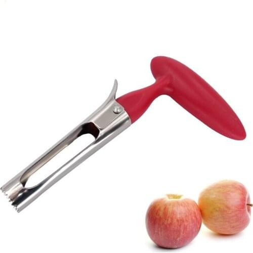 Stainless Steel Apple Core Puller Modern Simple Multifunctional Fruit Opening and Closing Type Corer Household Kitchen Tools