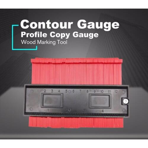 Contour Gauge Plastic Profile Copy Gauge Duplicator Standard Wood Marking Tool Tiling Laminate Tiles General Tools