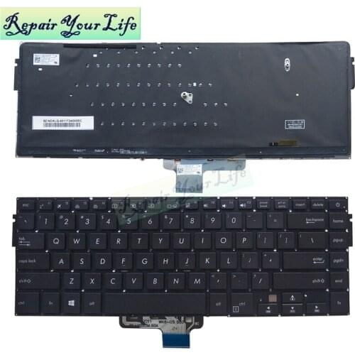 US Laptop Backlit Keyboard for ASUS VivoBook 15 X510UA X510UQ F510UA X510 K510 with backlight Replacement keyboards 4626US00 new