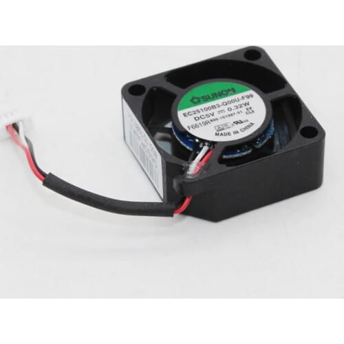 2pcs New EC25100B3-Q00U-F99 For SUNON 2510 5V 2.5cm 25mm Ultra-Quiet Chip cooling Fan