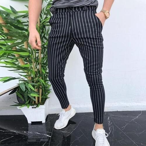 New Fashion Men Joggers Slim Fits Casual Pants Trousers Sweatpants Gym Suit