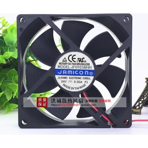 9cm 9025 24V large air volume power supply cooling fan JF0925BHH mute
