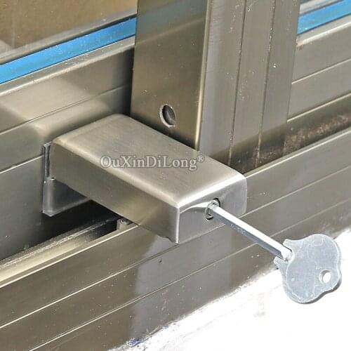 Brand New Sliding Window Lock Aluminum Plastic Steel Window Limit Lock Children Safety Protect Lock