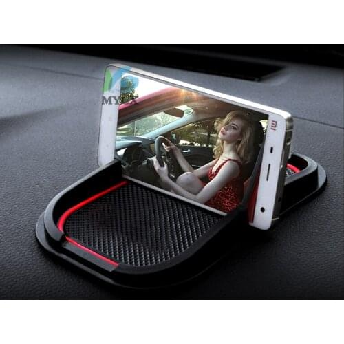Mobile Phone Anti-Slip Mat for Nissan for X-trail 2008-2018 Auto Car Cellphone Anti Slip Pad for X-trail 2017 Auto Accessories
