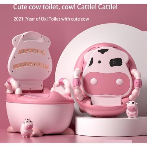 Boys and girls toilet training seat, childrens pot, ergonomic design, toilet chair, comfortable toilet, childrens gift-free cl