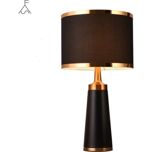 European-style Modern Led Light Luxury Table Lamp Creative Romantic Bedroom Bedside Living Room Study Home Decorative Art Lamps