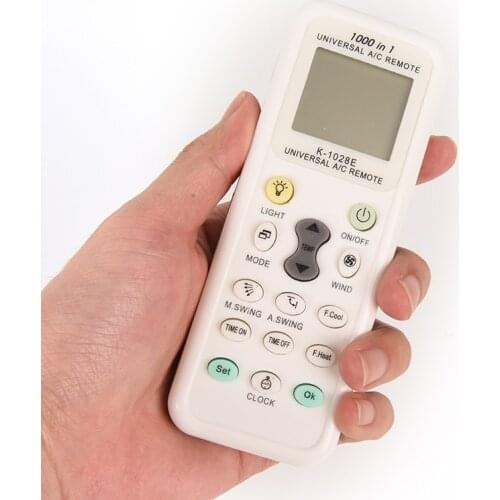 Universal Low Power Consumption K-1028E Air Condition Remote LCD A/C Remote Control Controller