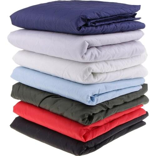 1 Piece 100x145cm Double Faced Cotton / Polyester Quilted Fabric Lining Cloth for Sewing Material