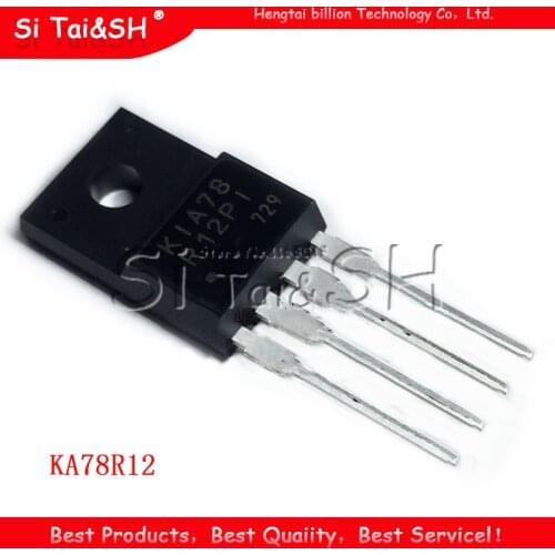 1PCS KA78R12 KIA78R12PI A78R12PI TO220F Power supply four-stage voltage regulator low-dropout regulator