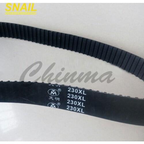 115 teeth.belt,for wire EDM machine,timing belt,230XL width 20mm flat tooth rubber