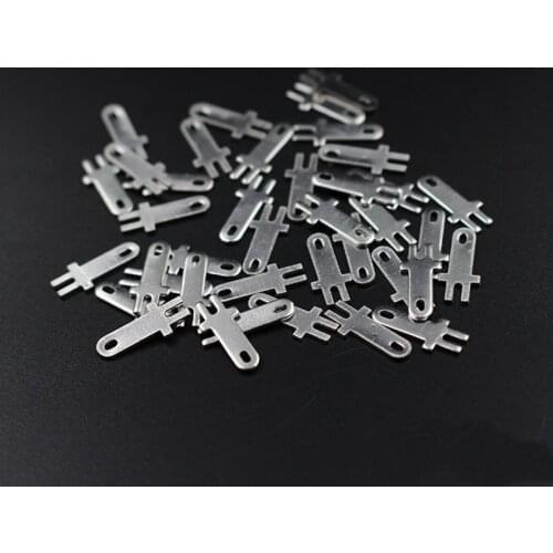 2.8mm insert feet round head thickness 0.5MM copper PCB board circuit board solder wire connector