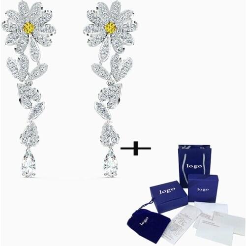 2021 Classic Series Eternal Life Flowers for loved ones memorable day ladies pierced earrings