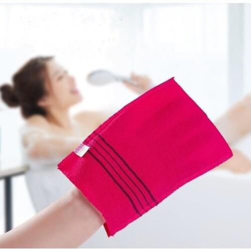 3/1PCS Double-sided Towel Korean Exfoliating Bath Washcloth Body Scrub Shower Towel Portable For Adults Coarse Grain Towel