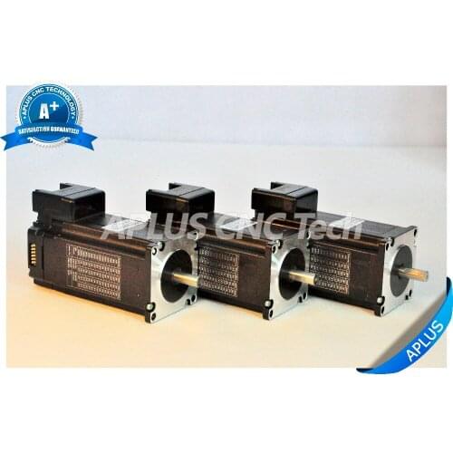 3 PCS NEMA 23 Integrated Stepper Motor, 354oz-in 100mm 4.2A, All in One