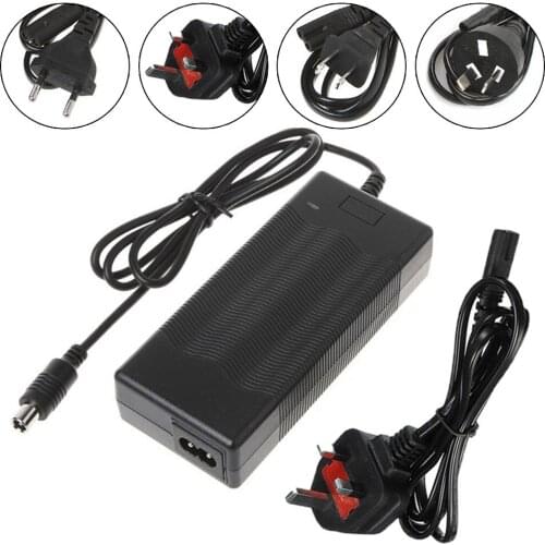 42V Power Adapter Charger For Xiao-mi Mi M365/Pro Es1 2 3 4 Battery Charger Metal Black Electric Scooters Parts Accessories
