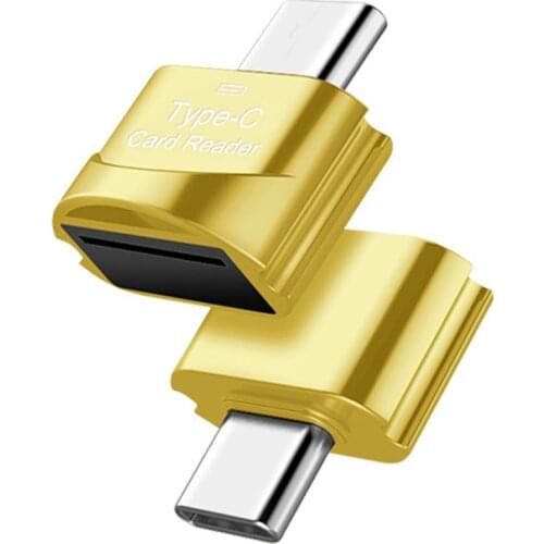 USB 3.1 Type C to TF Adapter OTG Card Reader Mobile Phone Memory Card Reader High Speed USB Adapter for PC Laptop