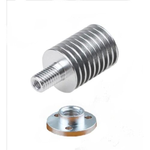 3D printer accessories E3D all metal extruded head radiator with hot end fixing plate