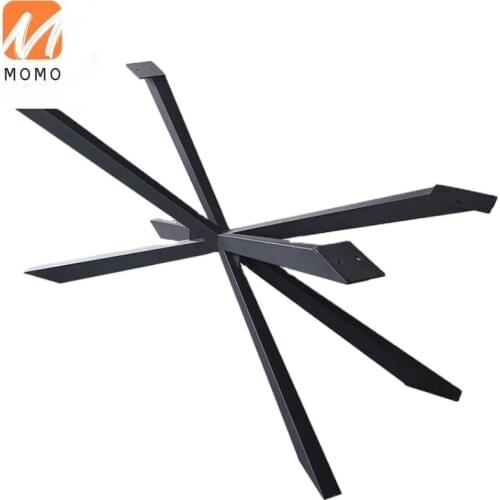 Quadruped Dining Office Conference Table Base, Furniture Leg,quadruped Table Base Heavy Duty X Shaped Metal Cast Iron for Table
