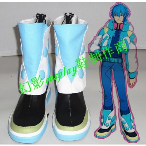Dramatical Murder Aoba Short Halloween Cosplay Boots Shoes H016