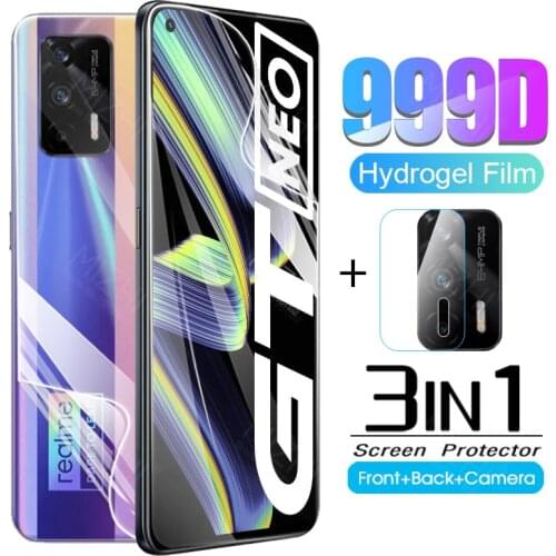 For Realme GT Neo hydrogel film for Realme G T Neo RealmeGT Neo camera front back screen protector on Realmy GTNeo glass film