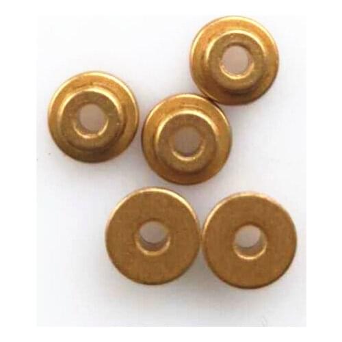 10pcs UAV Precision Oil Bearing Inner Diameter 2mm Rib Bearing Small Flange Copper Sleeve DIY Parts