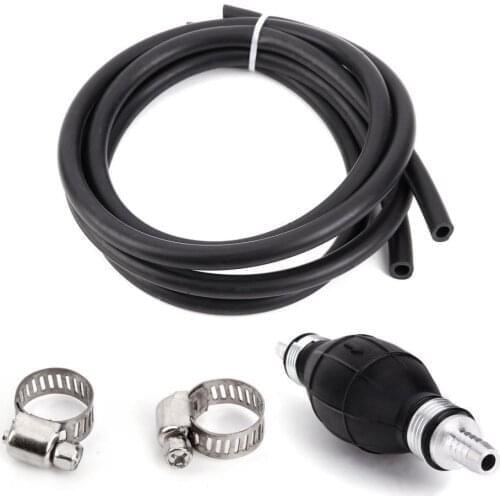 Car Boat Oil Petrol Hand Fuel Pump Primer Bulb with Hose 6/8/10/12mm Auto Motorcycles Boat Oil Pump